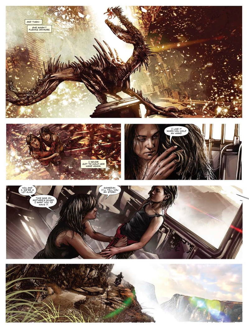 Illustration for article titled A sneak peek at Enormous, a giant monster graphic novel from Image Comics